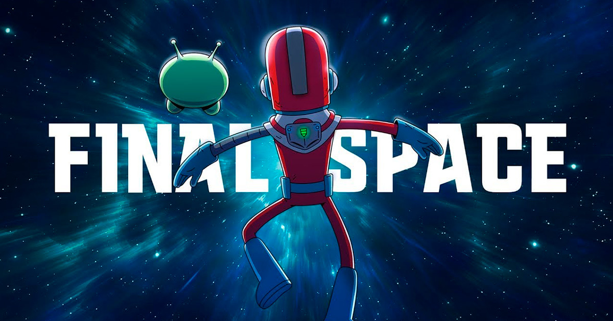  Final Space (2018-2021) Final Space (2018-2021) ist eine amerikanische animierte Science-Fiction-Comedy-Fernsehserie, die von Olan Rogers erstellt wurde. Die Serie folgt den Abenteuern des Astronauten Gary und seines außerirdischen Begleiters Mooncake, während sie versuchen, das Universum vor der Zerstörung zu retten. Die Serie wurde erstmals 