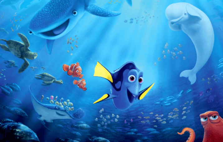 finding dory AU
