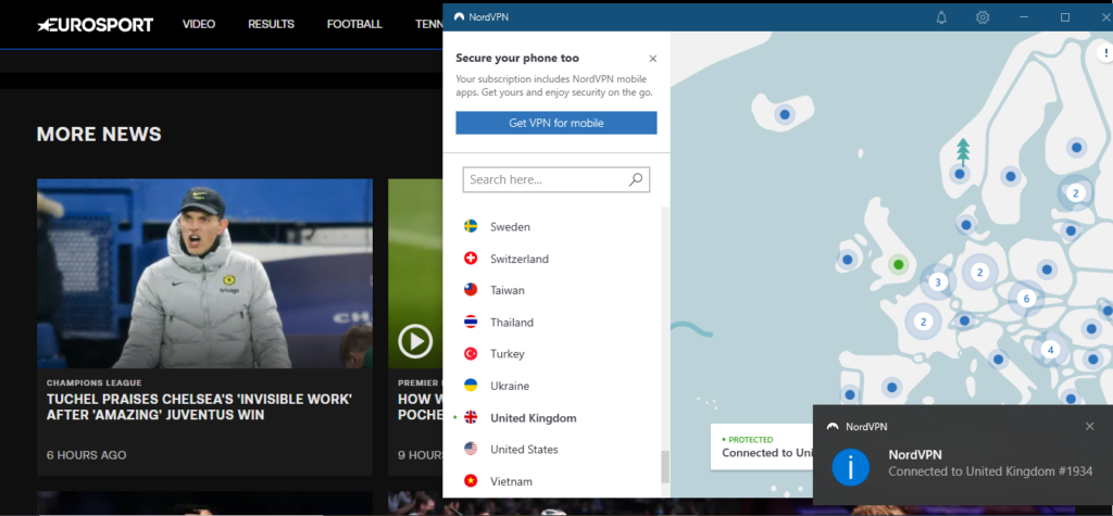 nordvpn-unblock-eurosport-to-watch-Betvictor-Shootout-Snooker-from-anywhere