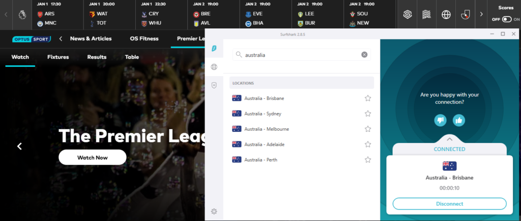 surfshark-unblocking-optus-sport-to-watch-premiere-league-from-anywhere