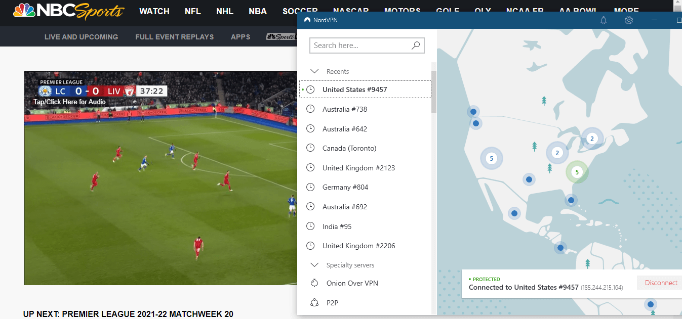 unblocking-nordvpn-nbc-from-anywhere-for-watching-epl-outside-usa-screenshot