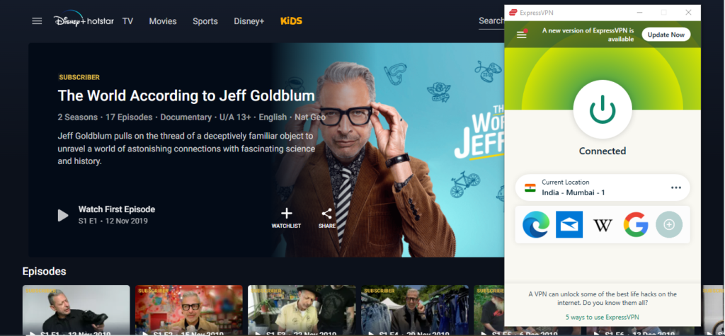 expressvpn-unblock-hotstar-to-watch-world-according-to-jeff-in-canada