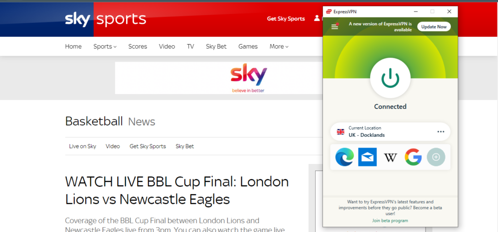 expressvpn-unbocking-sky-sports-to-watch-bbl-from-anywhere