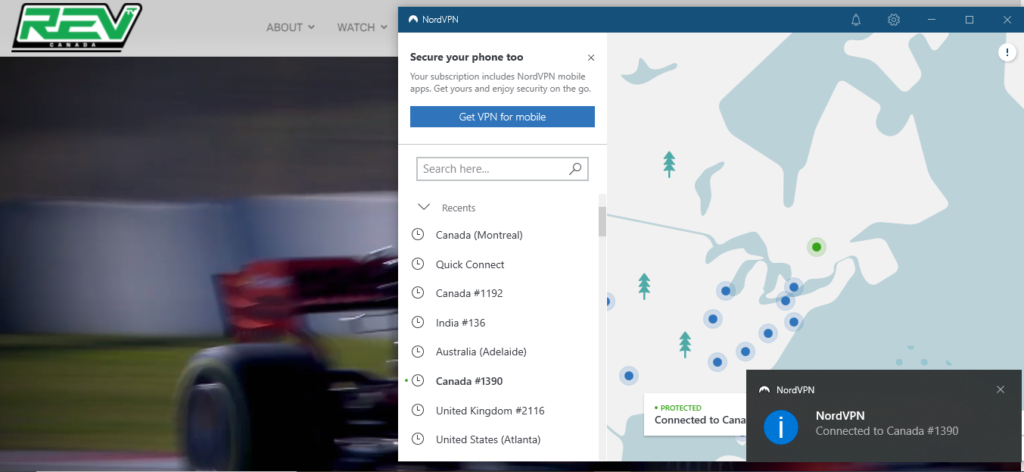 nordvpn-unblock-revtv-to-watch-wrc-from-anywhere