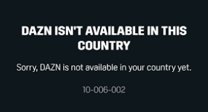 dazn-geo-restricted-outside-canada