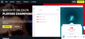 surfshark-unblocking-dazn-to-watch-cazoo-from-anywhere