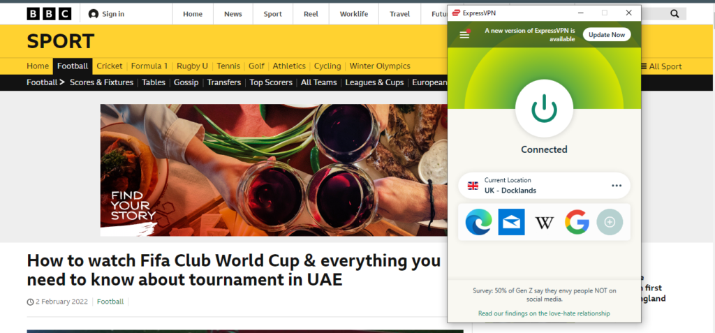 expressvpn-unblock-bbc-to-watch-fifa-in-uk
