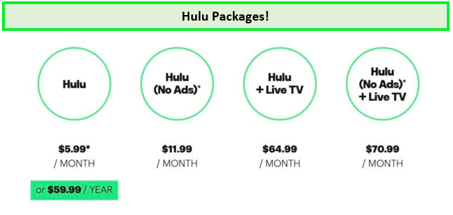 Hulu-Pricing-Packages