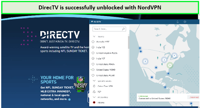 directv-successfully-unblocked-with-Nordvpn-in-australia