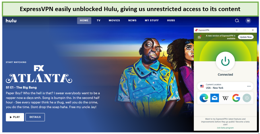 unblocking-hulu-with-expressvpn-in-France
