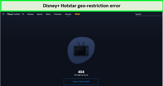 Hotstar-Error
