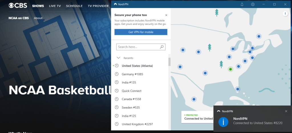 nordvpn-unblock-cbc-to-watch-ncaa-from-anywhere