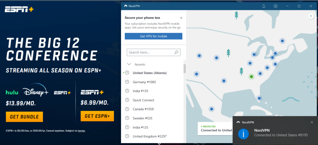 nordvpn-unblocking-espn-to-watch-big-12-from-anywhere