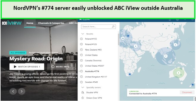 nordvpn-unblocked-abciview-in-usa 