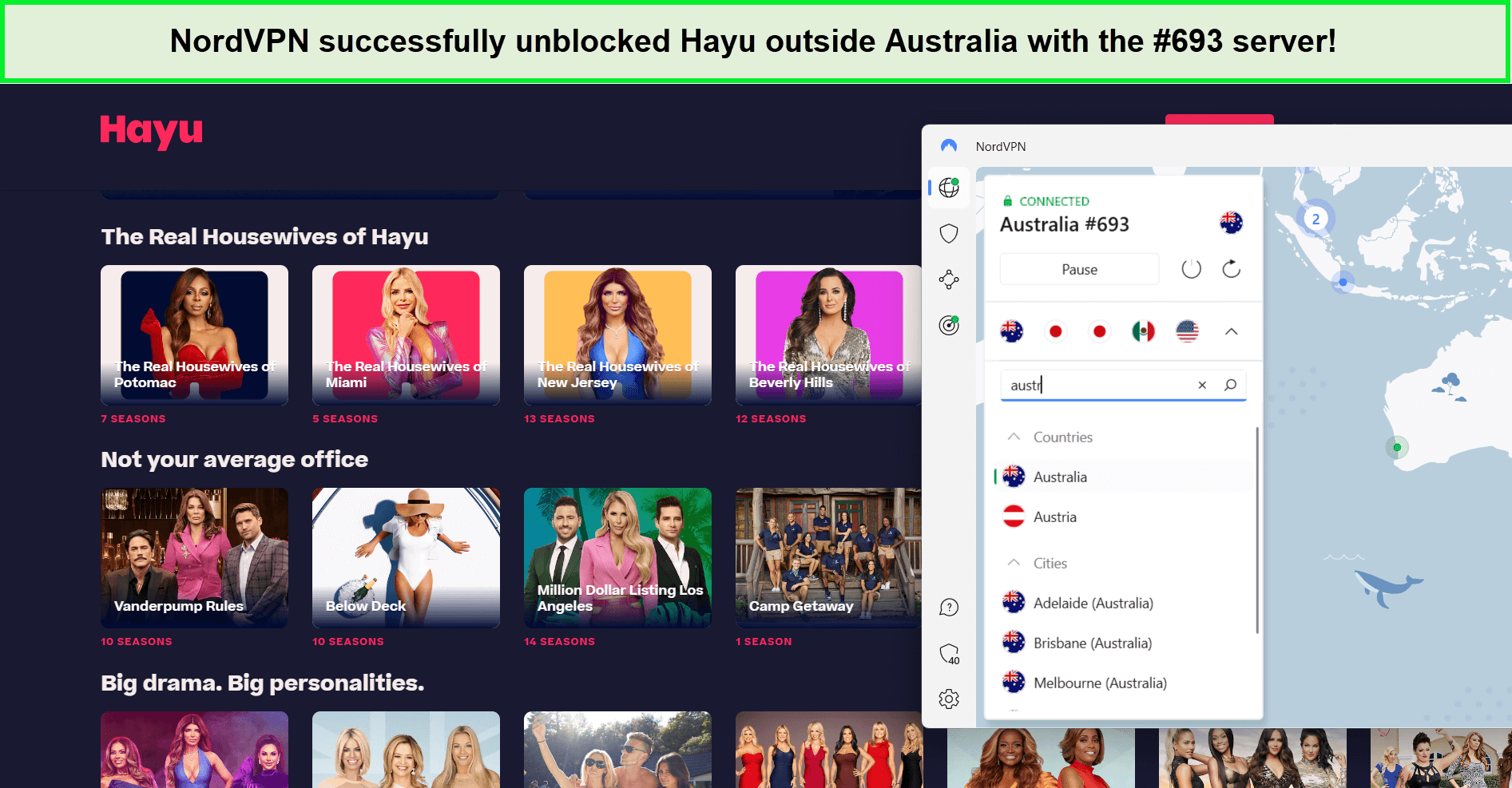 nordvpn-unblocked-hayu-outside-australia