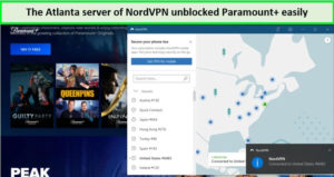 unblocked-US-paramount-plus-with-nordvpn-in-Canada