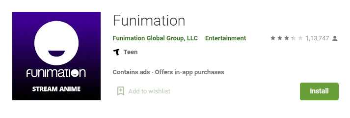Install-Funimation-App-outside-canada