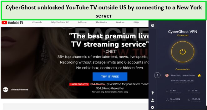 cyberghost-unblocked-youtubetv-in-uk