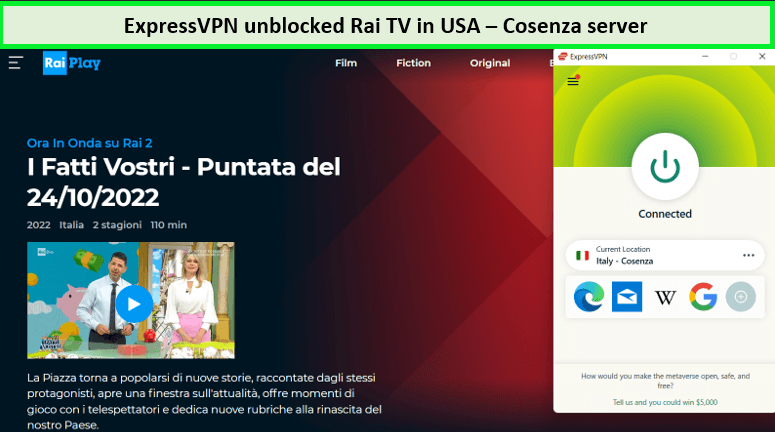  ExpressVPN sbloccato Rai TV in - Italia 