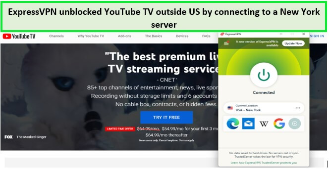 expressvpn-unblocked-youtube-tv-outside-the-us