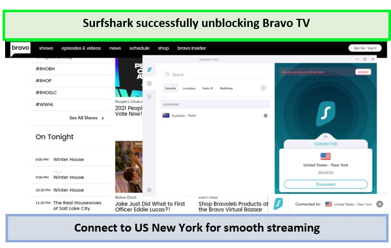 Surfshark-unblocking-Bravo-TV 