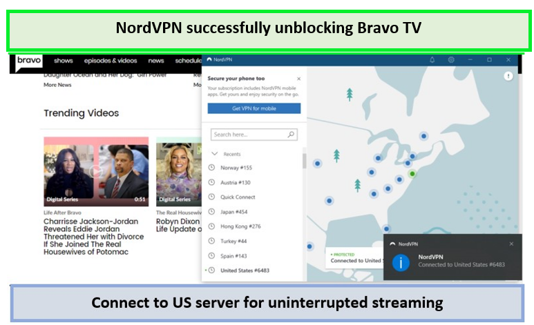 NordVPN-unblocks-Bravo-TV