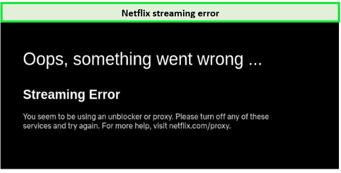 netflix-streaming-error in-USA