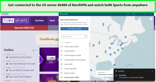 nordvpn-unblock-bein-sports-from-anywhere