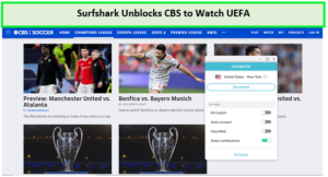 surfshark-unblock-cbs-to-watch-uefa-from-anywhere