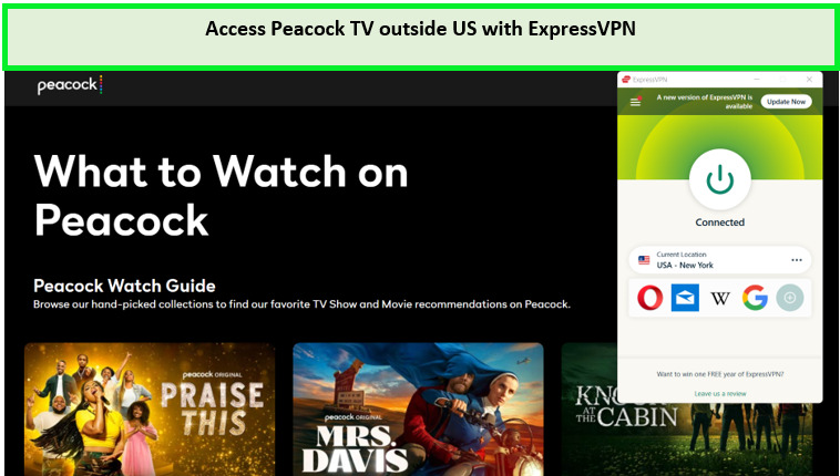 Access-Peacock-TV-with-ExpressVPN-in-Netherlands