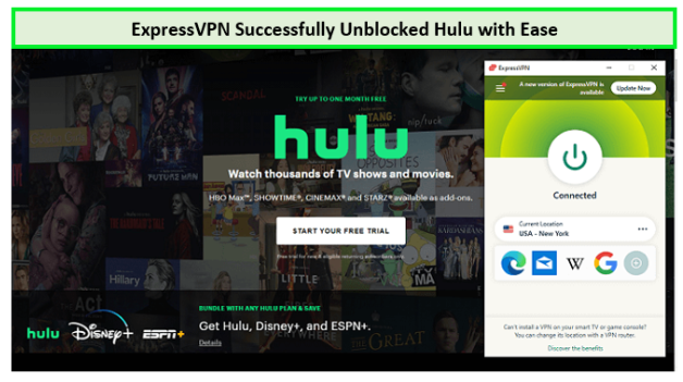 ExpressVPN Unblocked Hulu
