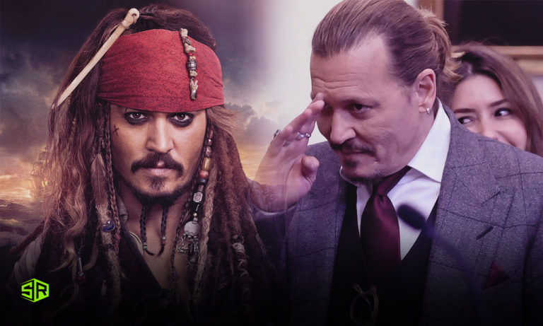 A Fan has a Heartwarming Interaction with Depp as Jack Sparrow Outside the Court