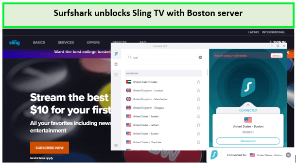 watch-sling-tv-with-surfshark-in-au