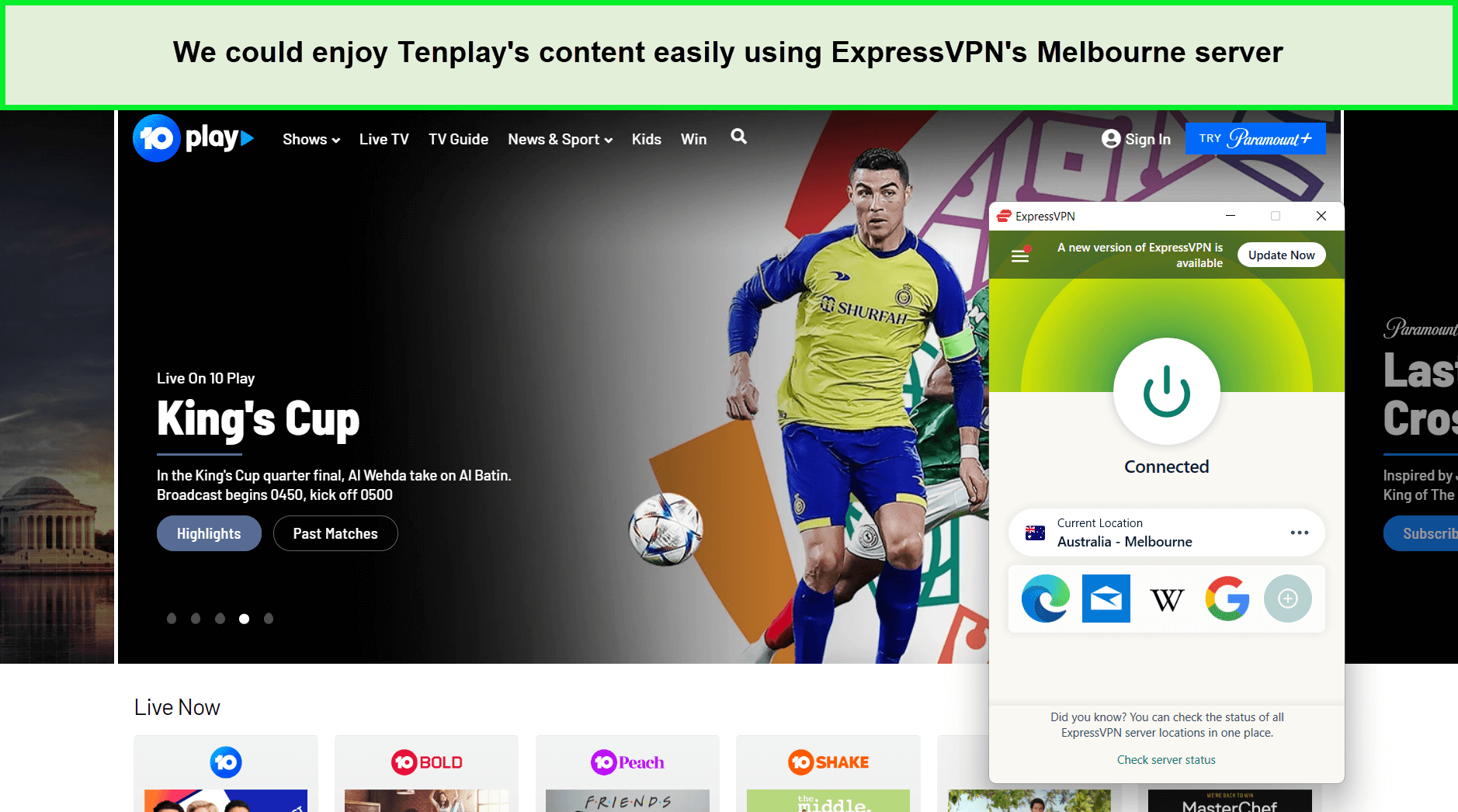 tenplay-in-usa-with-expressvpn