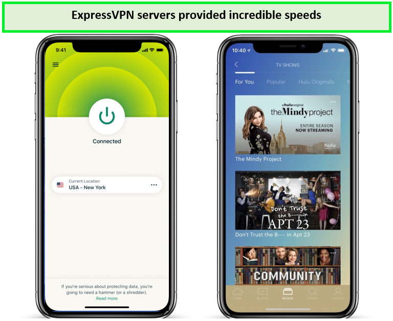  Het deblokkeren van Hulu op iPhone. in - Nederland -gebruik-ExpressVPN 