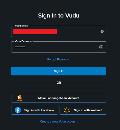 vudu-in-canada-login-screen-after-account-creation