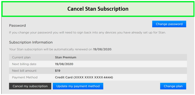 cancel-stan-subscription-in-usa