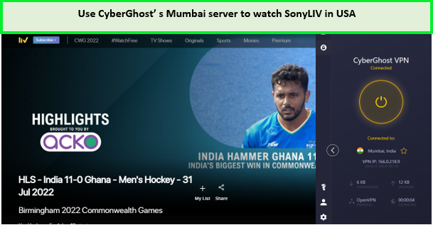 cyberghost-unblock-sonyliv-in-Italy