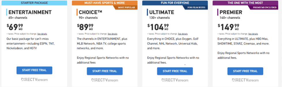 direct-tv-streams-price-plan-in-Netherlands 