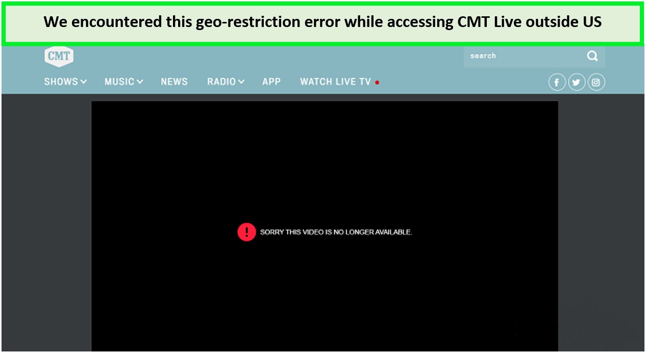 CMT-Live-geo-restriction-error-outside-usa