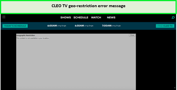 cleo-tv-error-outside-usa