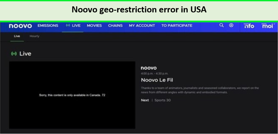 Noovo-geo-restriction-error-in-India