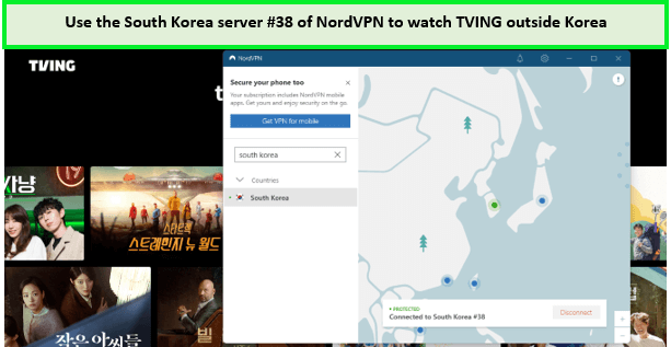 nordvpn-unblock-tving-outside-korea