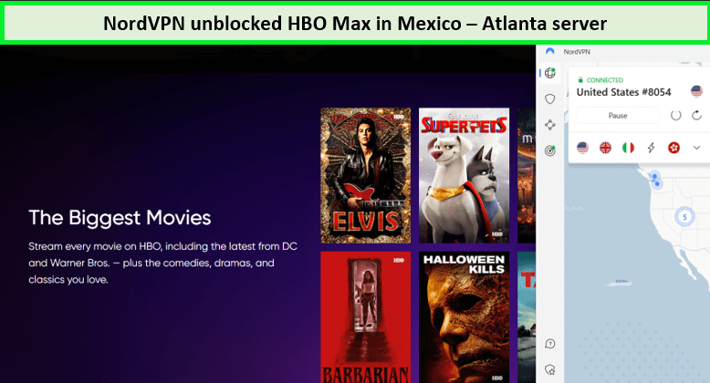 nordvpn-unblocked-US-hbo-max-in-mexico