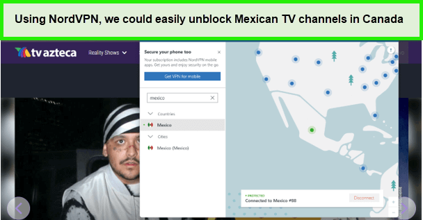 nordvpn-unblocked-mexican-tv-channels-in-canada