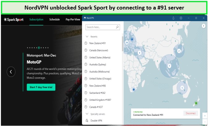 nordvpn-unblocked-sparksport-in-Australia