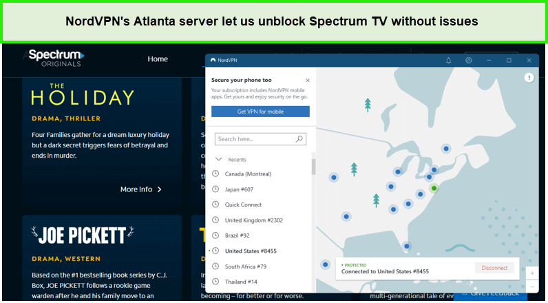 nordvpn-unblocked-spectrum-tv-outside-USA