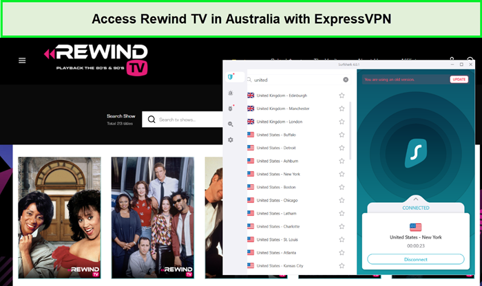 watch rewind tv in australia with surfshark