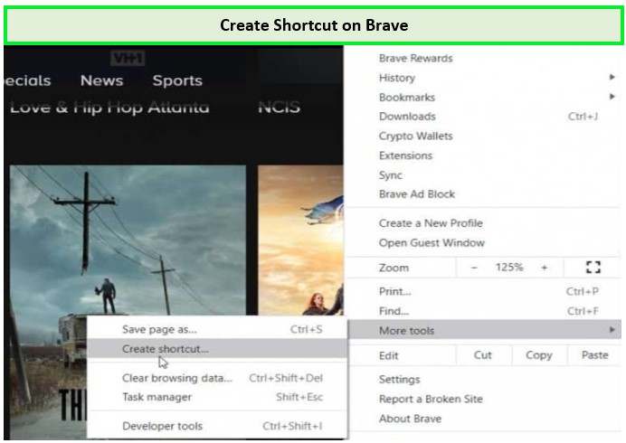 create-shortcut-on-brave
