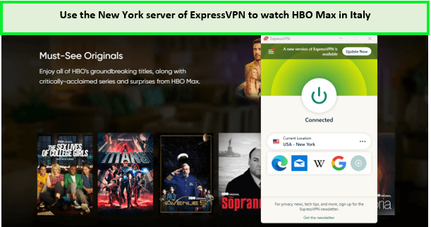 expressvpn-unblock-hbo-max-in-italy